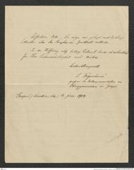 Nachlass Franz Steindachner, Brief von L. Trgovcevic´ an Franz Steindachner (12.01.1904), Inv.Nr. 550.01, Seite 2